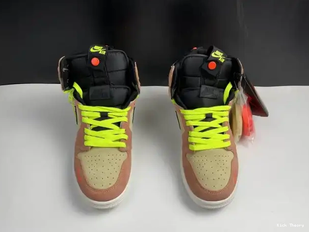 Kicktheory 1 High Switch Jordan Air CW6576-800 Peach 0508